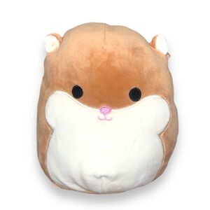 Squishmallows Humphrey the Hamster Plush 9” Super Soft Stuffed Animal Brown